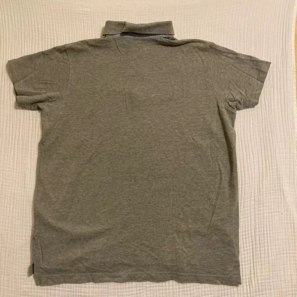 Vintage‎ Tommy Hilfiger Polo Shirt Boys Gray Short Sleeve Logo Embroidered XL - Picture 9 of 9